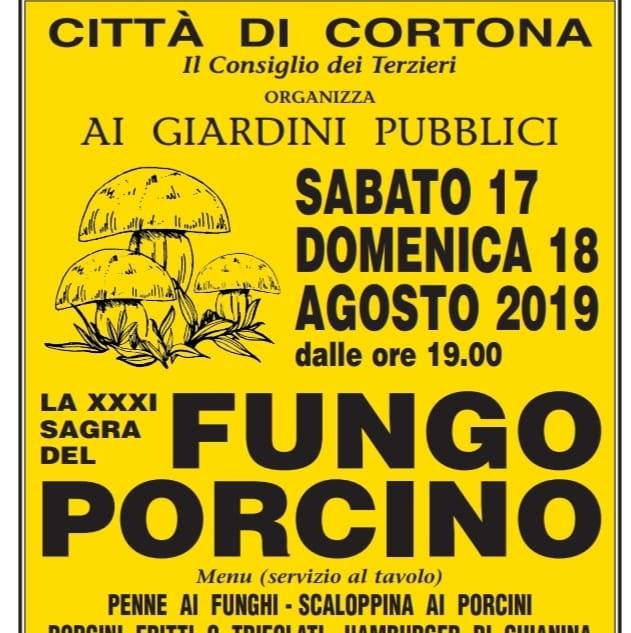 sagra del fungo porcino cortona