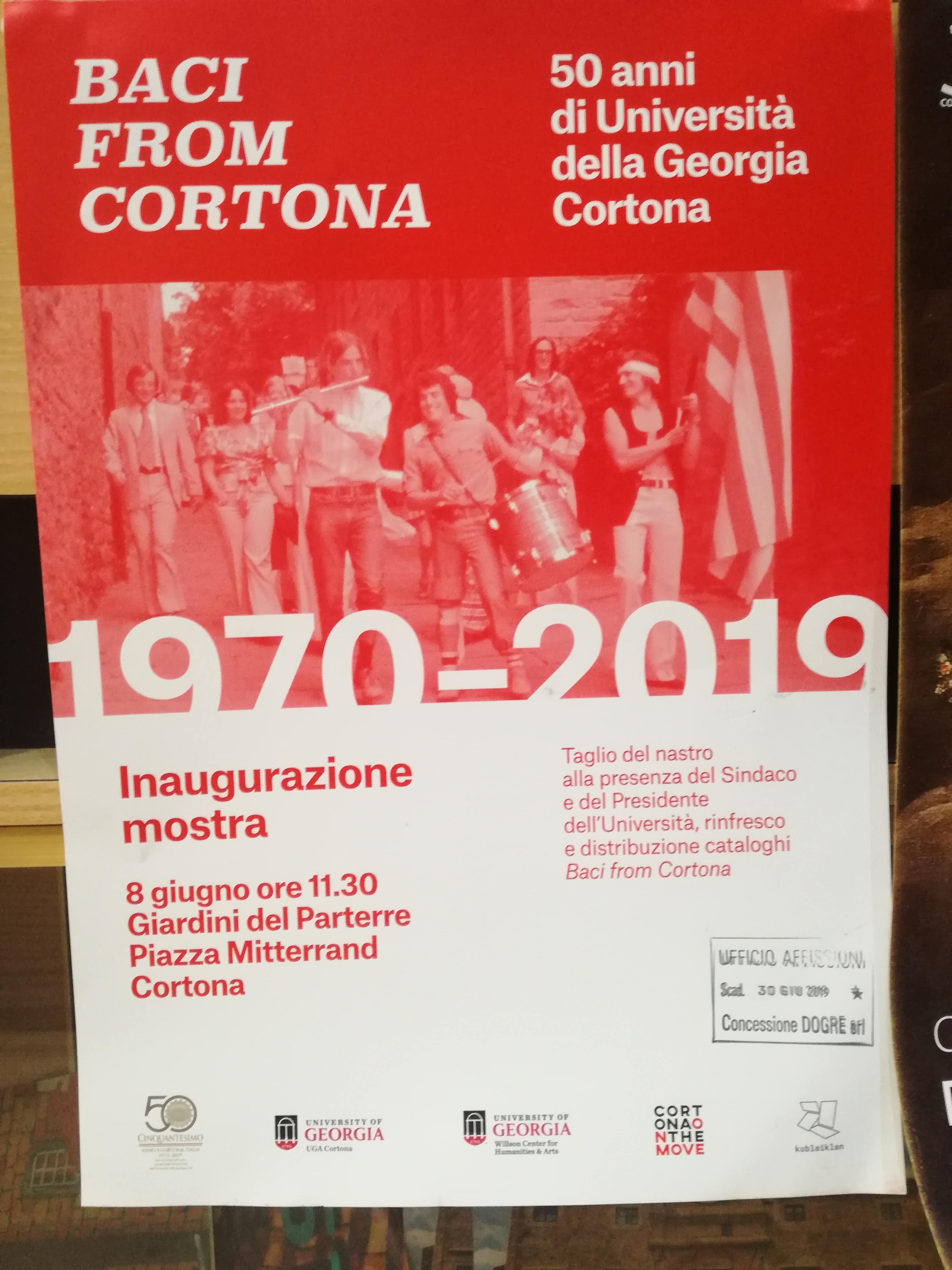 UGA cortona 50th anniversary